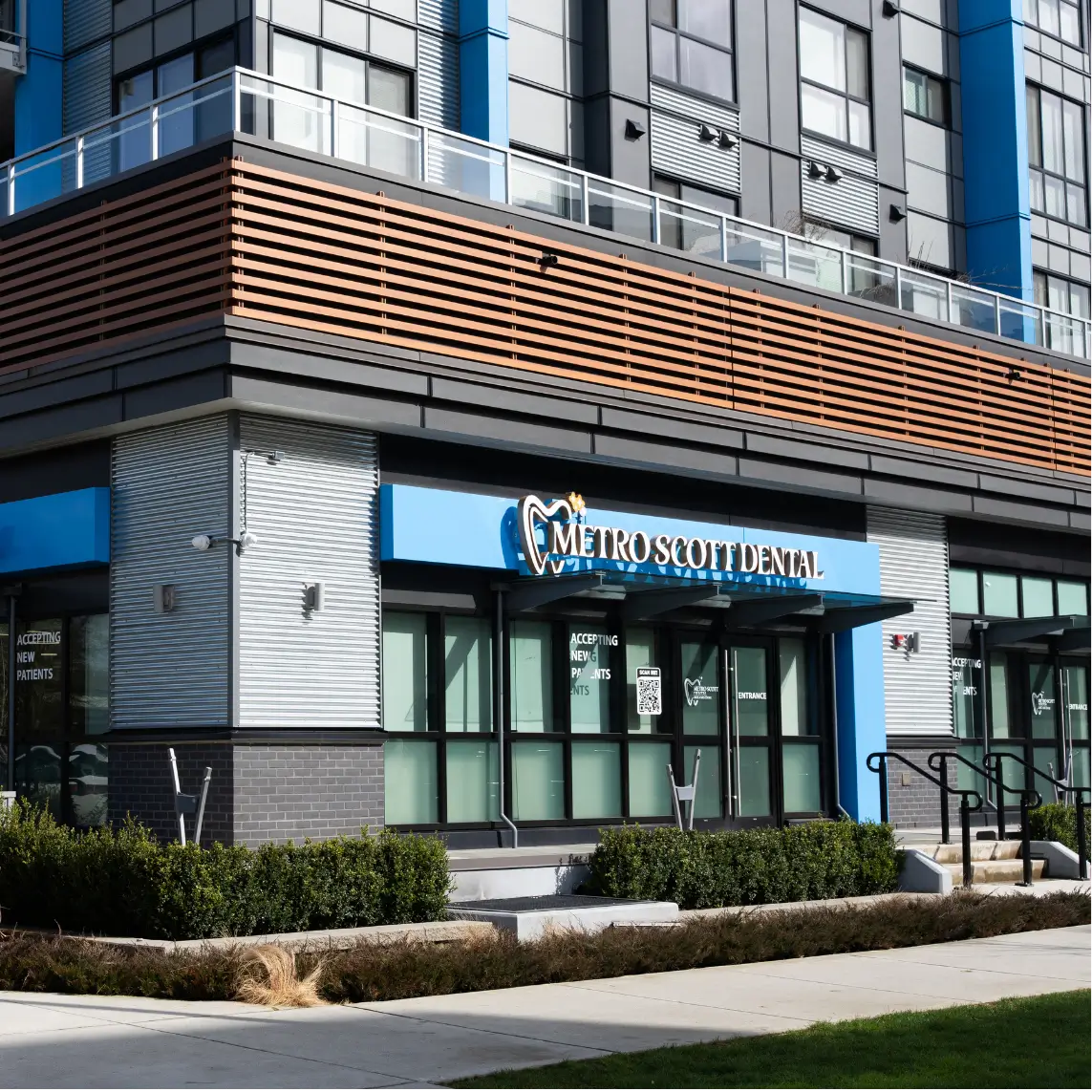 Metro Scott Dental clinic exterior in Surrey